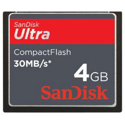 Sandisk Sdcfh-004g-u46 Compactflash Ultra 4gb 30mb
